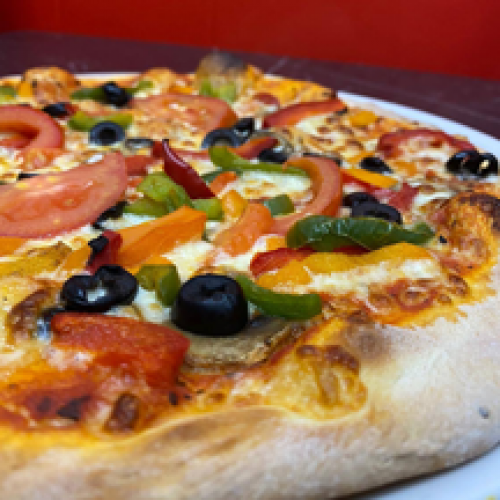 Pizza Base Tomate Végétarienne