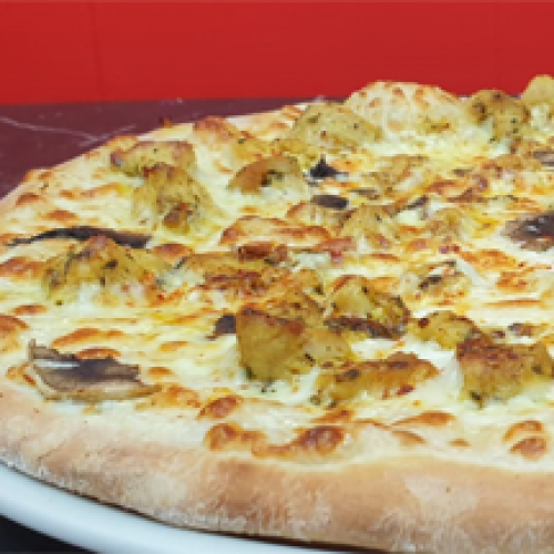 Pizza Crème Fraîche Indienne