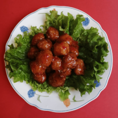 Poulet à la Sauce Aigre-Douce