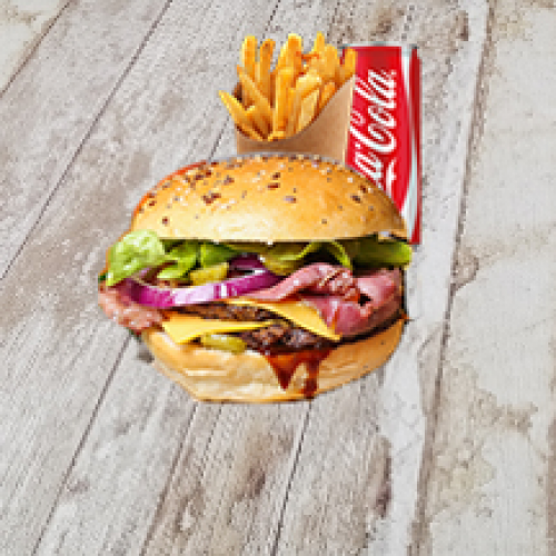 Menu Burger XL Double Bacon
