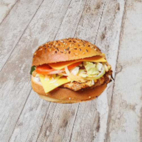 Burger Classic Simple Chicken