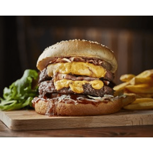 Double American Burger