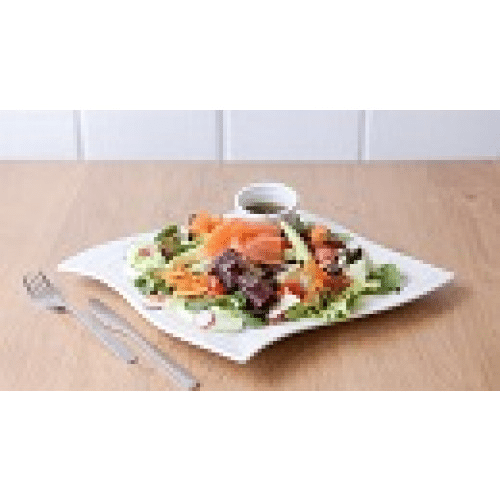 Grande salade maison saumon