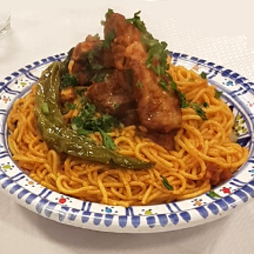 Spaghetti Agneau