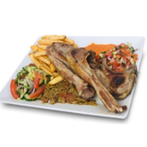 Assiette Côtes d’Agneau
