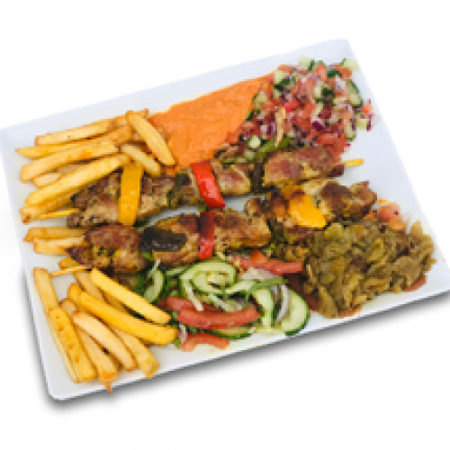 Assiette Brochette Spéciale