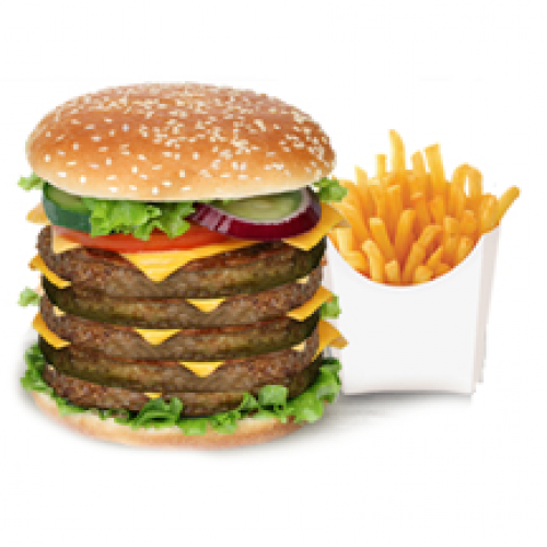 Géant Burger aux Frites