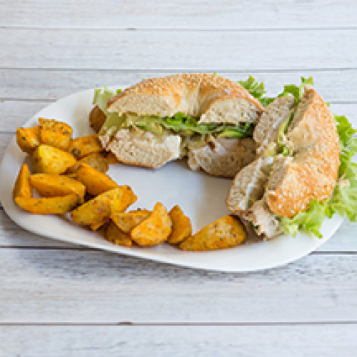 Bagel poulet