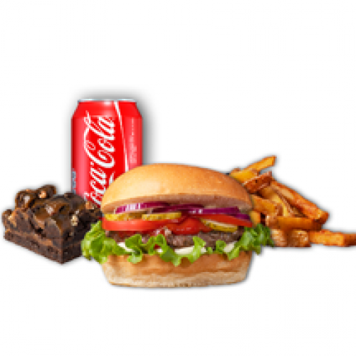 Menu Burger Gourmand Végétarien à 19,40€