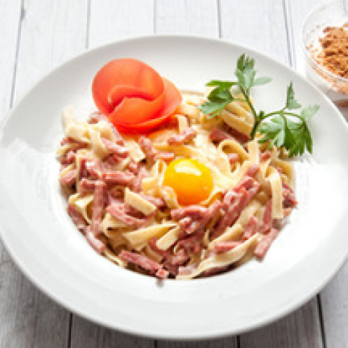 Tagliatelle Carbonara
