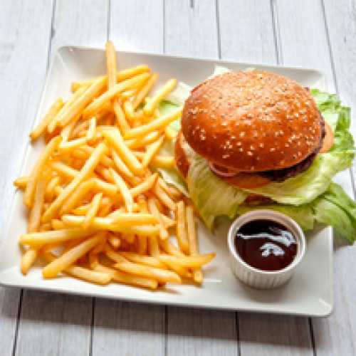 Menu Bacon Cheese Burger