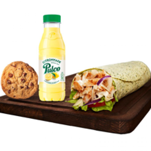 Menu Signature Wrap Poulet(3) Caesar
