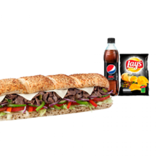 Menu SUB30® Subway Steak(4) & Cheese®
