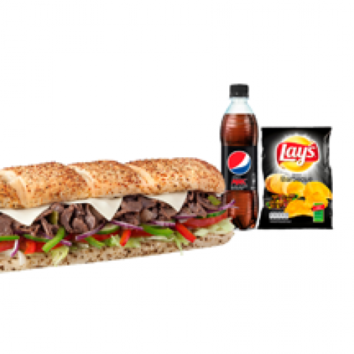 Menu SUB15® Subway Steak(4) & Cheese®