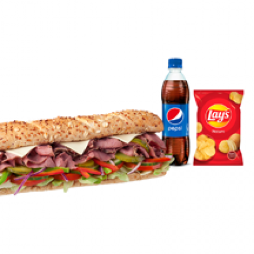 Menu SUB15® Boeuf Pastrami