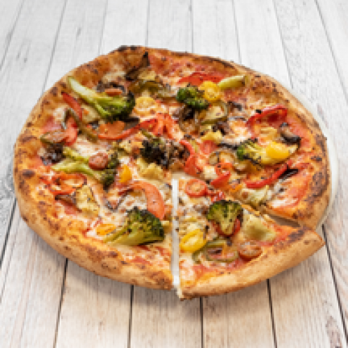 Pizza végétarienne sénior