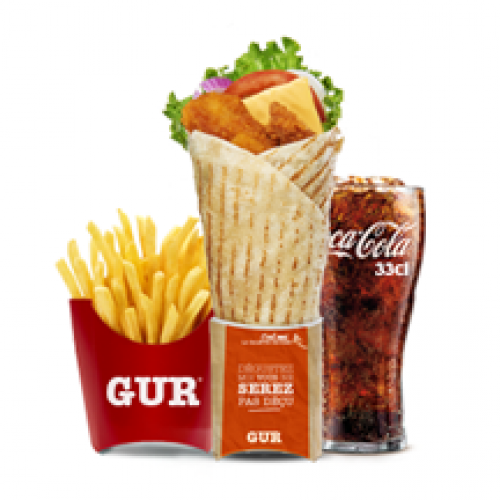 Menu Galette Poulet