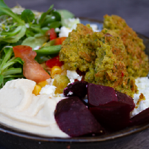 Salade - Boulettes de Lentilles Vertes BIO