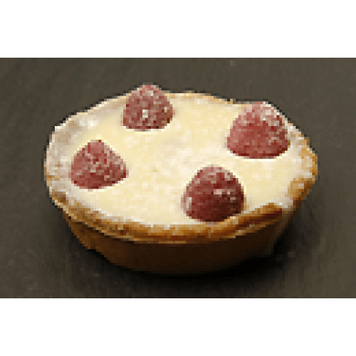 Tarte chocolat blanc et framboise