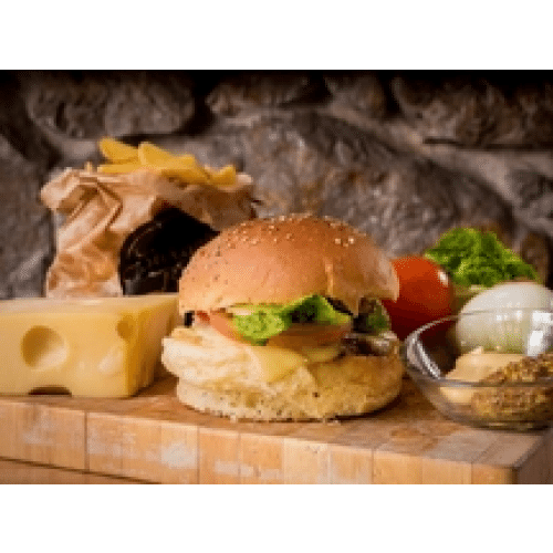 Menu french burger