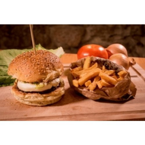 Menu chèvre burger