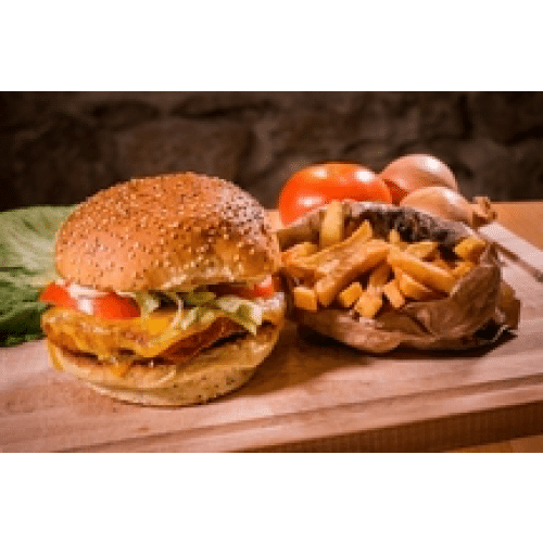 Menu burger poulet