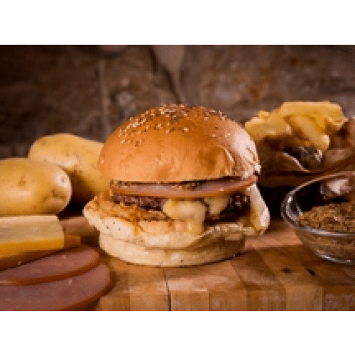 Menu montagnard burger