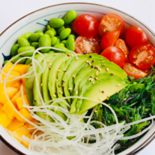Menu Poké Végétarien
