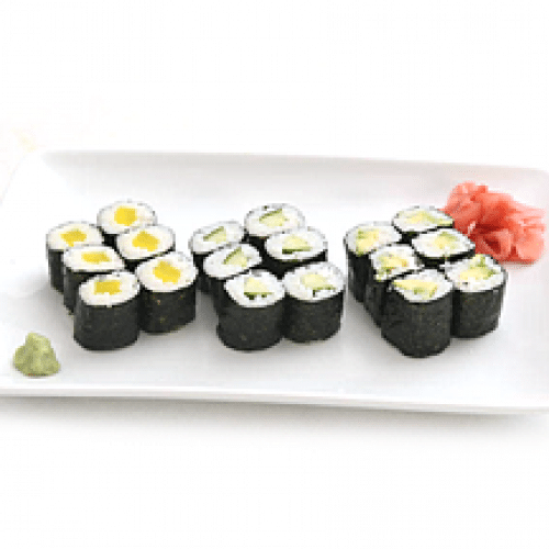 M1 - Menu Maki Sushi Végétarien