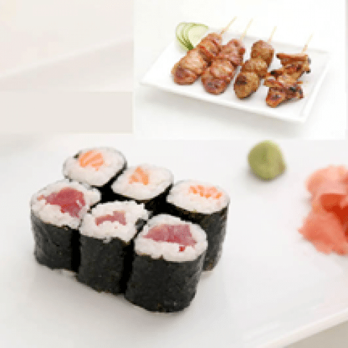 SB2 - Menu Mixte Maki Brochettes