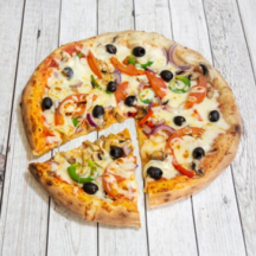 Pizza végétarienne sénior