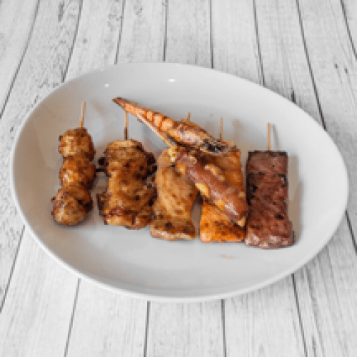 Menu brochette 33