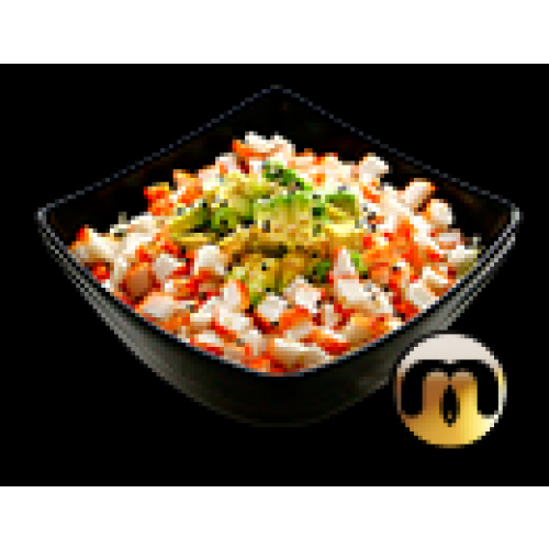 Salade tartare saumon