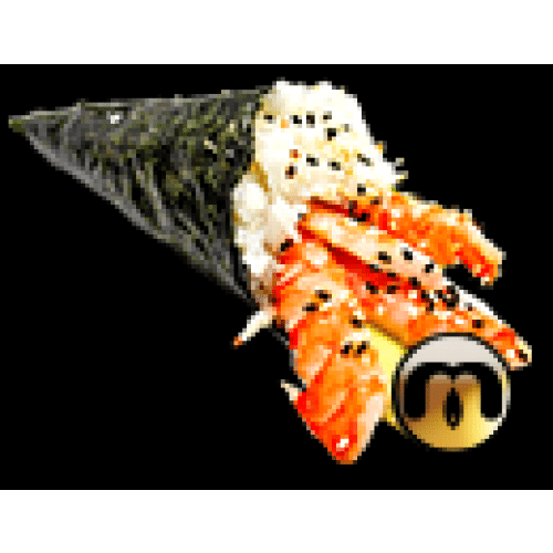 Temaki crevettes avocat
