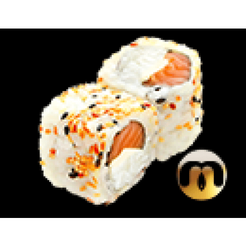 California saumon sésames, cream cheese