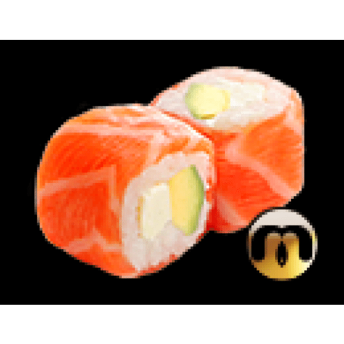 Saumon roll cheese avocat