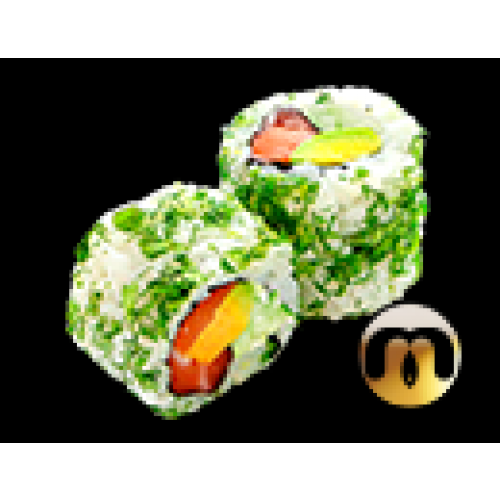 Green roll saumon, avocat, concombre, mayonnaise