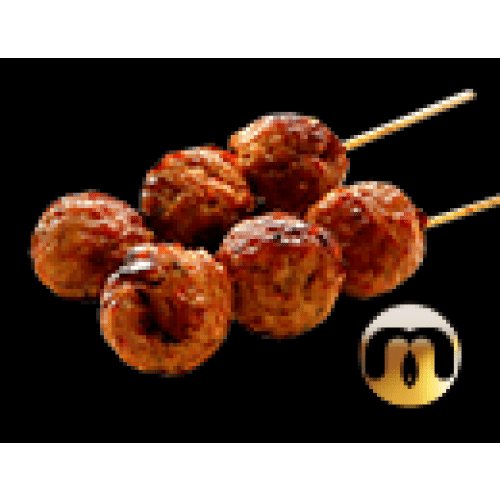 Brochette boulettes de poulet