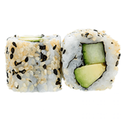 CA6 California Roll Veggie / Concombre et Avocat x6