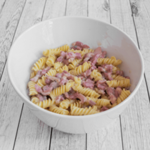 Fusili à la Carbonara