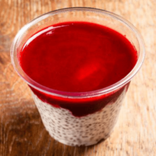 Graines de Chia Coulis Fruits Rouges 180 gr