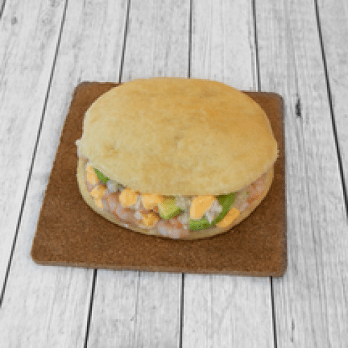 Menu Bokit Avocat Crevette