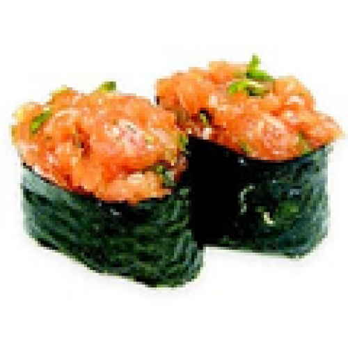 Sushi tartare de saumon x2