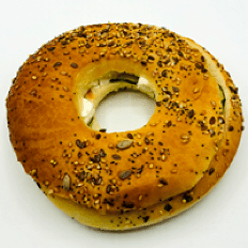 Bagel Chèvre Miel Noix