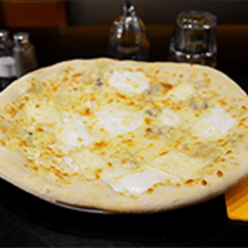 Pizza 3 Fromages Base Crème Fraîche
