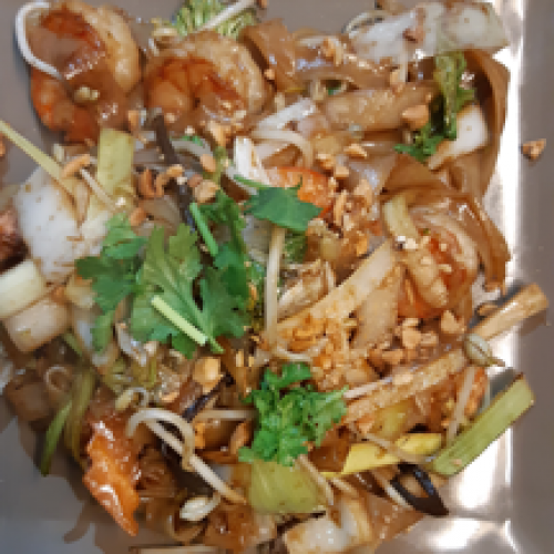 Nouilles de Blé aux Crevettes