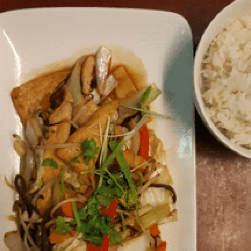 Tofu Sauté aux Légumes