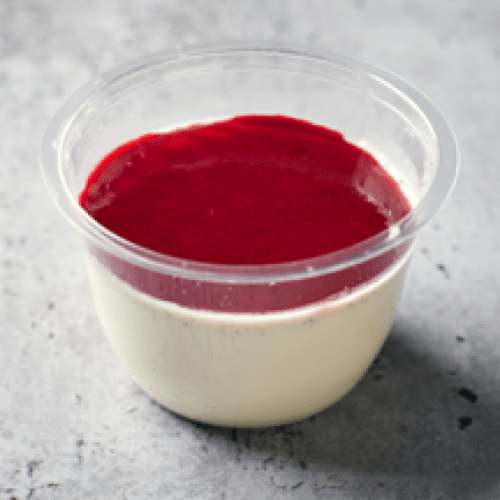 Panna Cotta Coulis e Fruits Rouges