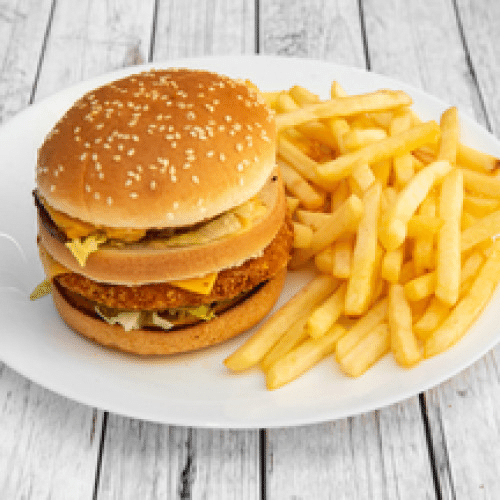 Menu Le Chicken Beef Burger