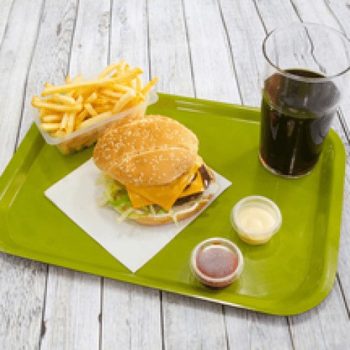 Menu Double Cheeseburger
